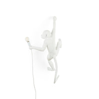 Seletti Monkey Lamp Collection - Black Monkey Lamp, White Monkey Lamp, Standing, Sitting, Hanging, Ceiling, and Swing