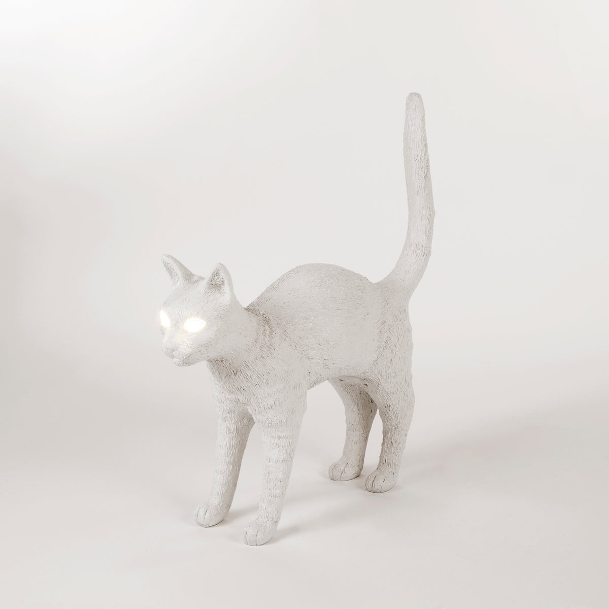 Jobby The Cat Lamp â€“ Wireless White LED Cat Lamp by Seletti