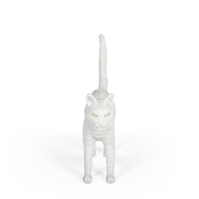 Jobby The Cat Lamp - Wireless White LED Cat Lamp by Seletti