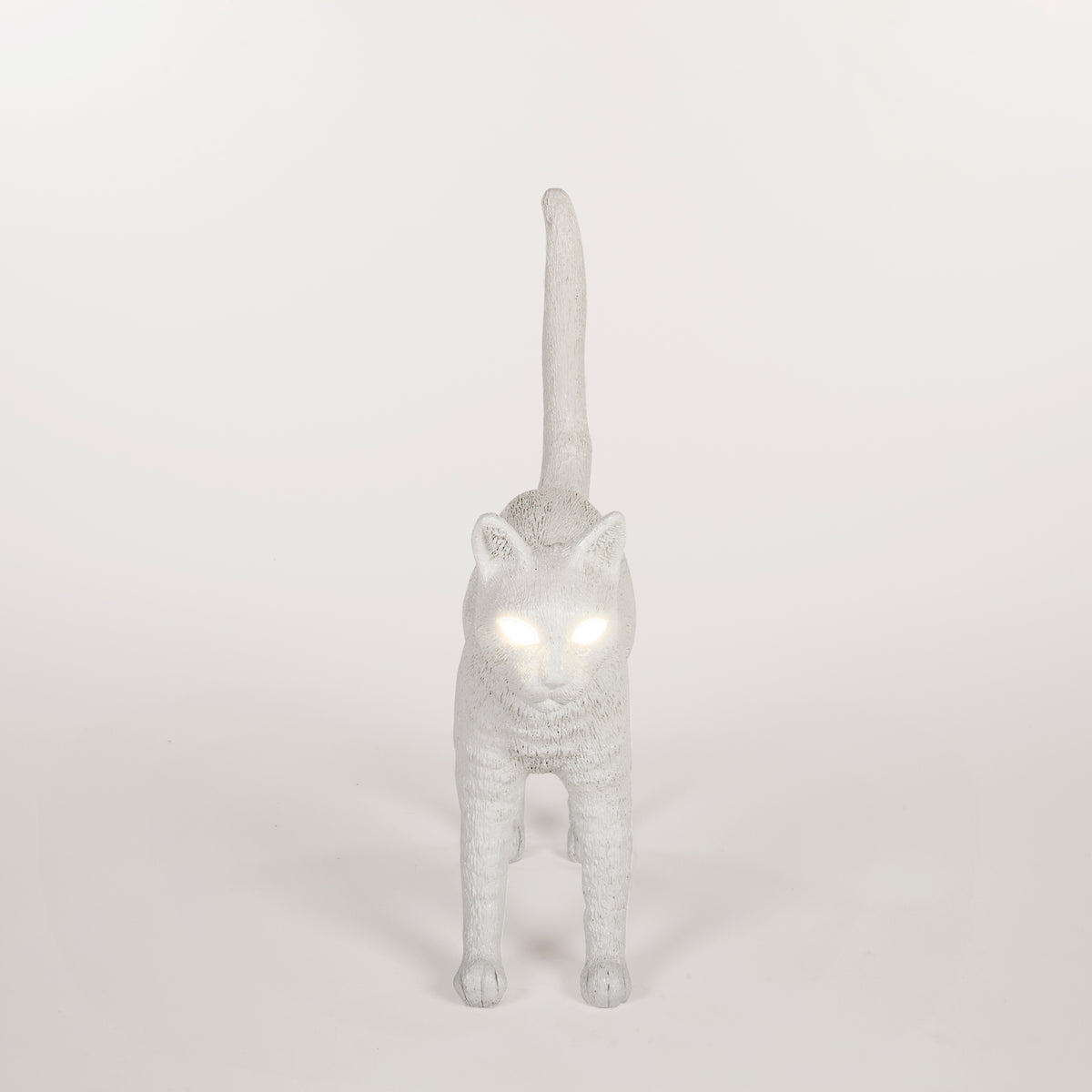 Jobby The Cat Lamp â€“ Wireless White LED Cat Lamp by Seletti