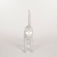 Jobby The Cat Lamp â€“ Wireless White LED Cat Lamp by Seletti