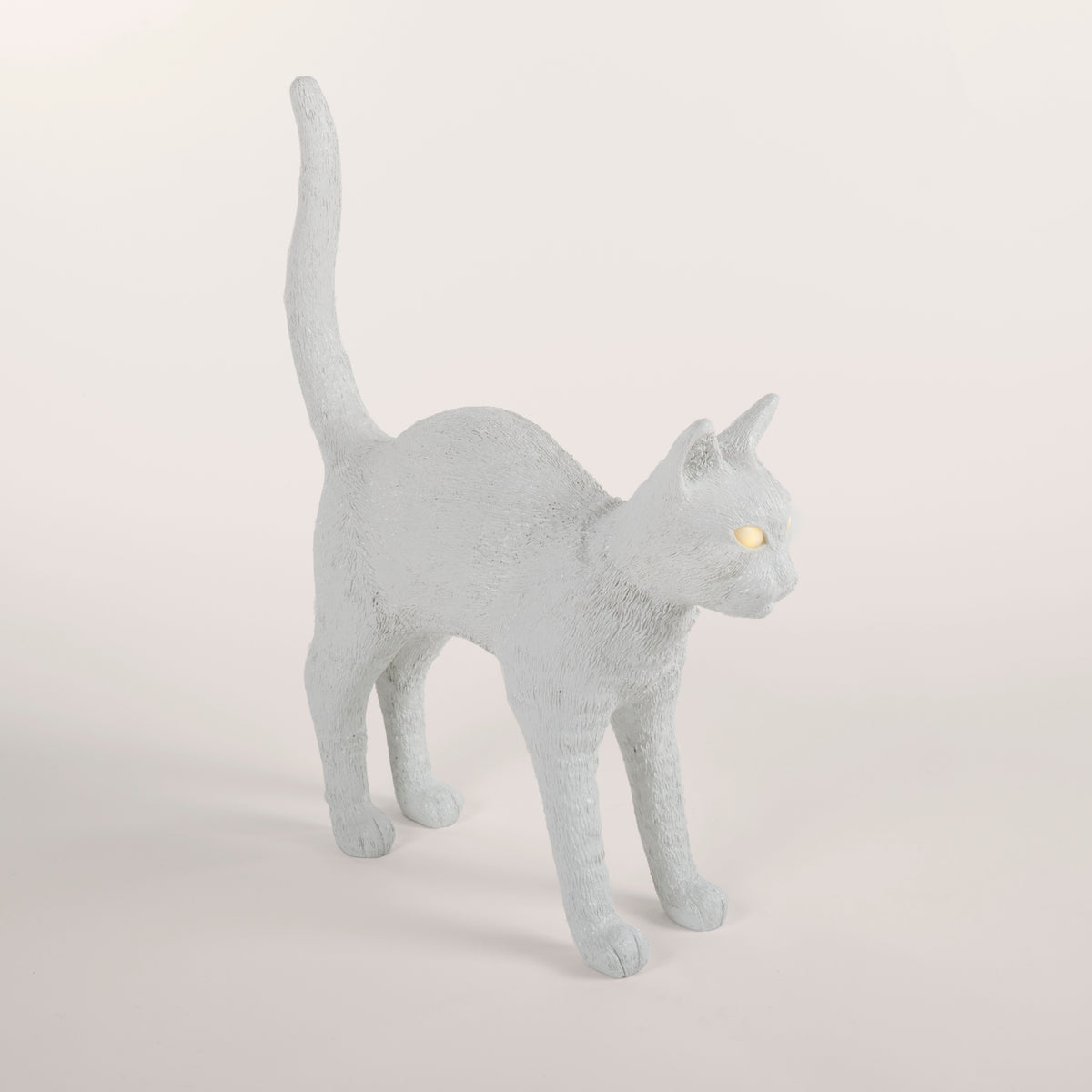 Jobby The Cat Lamp - Wireless White LED Cat Lamp by Seletti