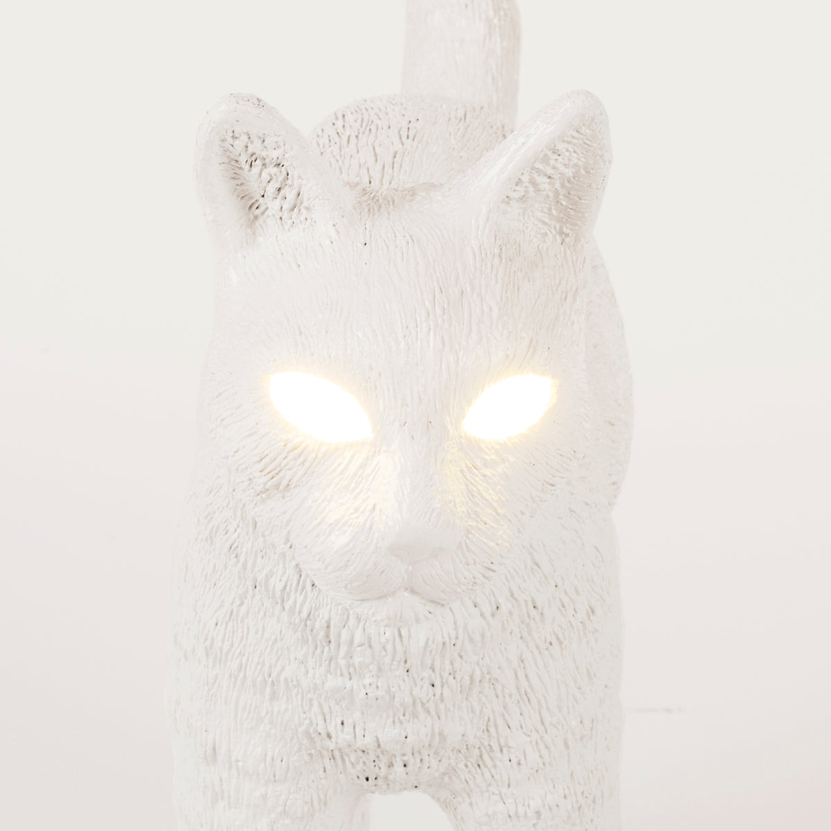 Jobby The Cat Lamp â€“ Wireless White LED Cat Lamp by Seletti