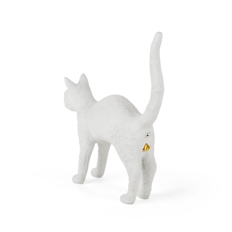 Jobby The Cat Lamp - Wireless White LED Cat Lamp by Seletti