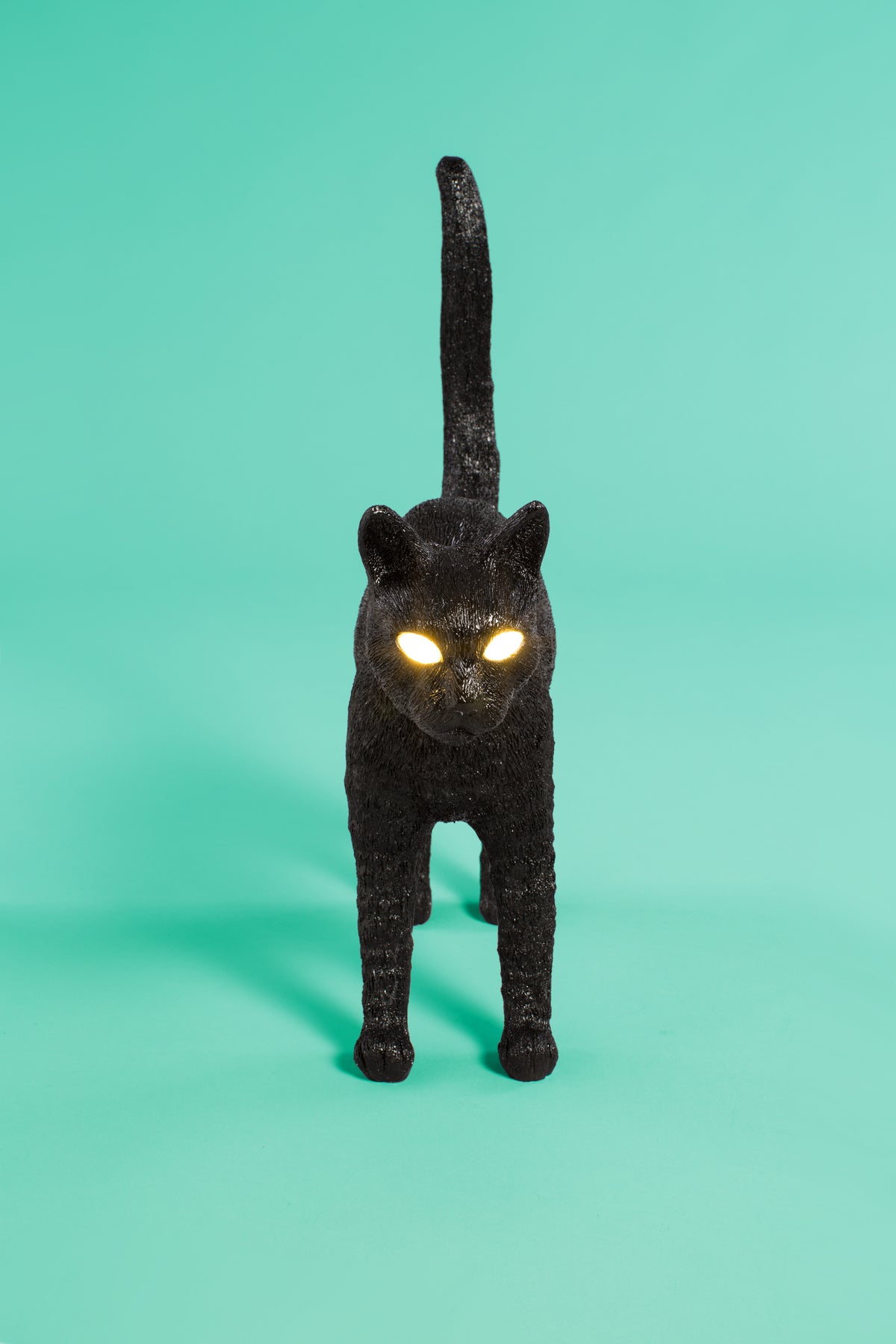 Jobby The Cat Lamp – Wireless Black LED Cat Lamp by Seletti