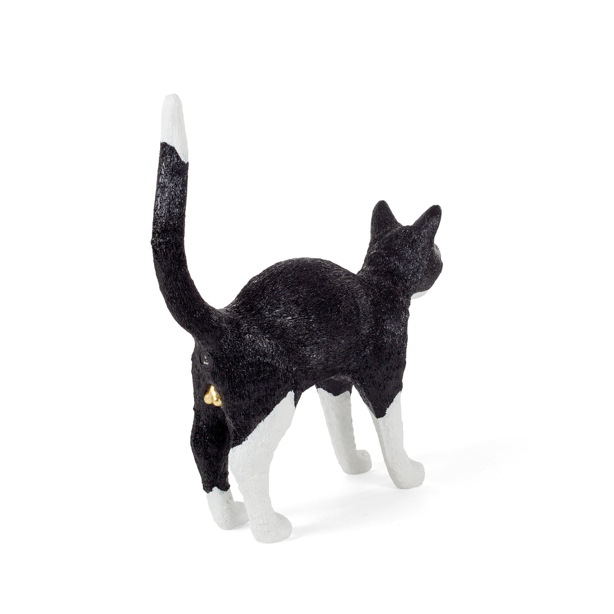 Jobby The Cat Lamp - Wireless Black & White LED Cat Lamp by Seletti