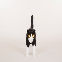 Jobby The Cat Lamp – Wireless Black & White LED Cat Lamp by Seletti