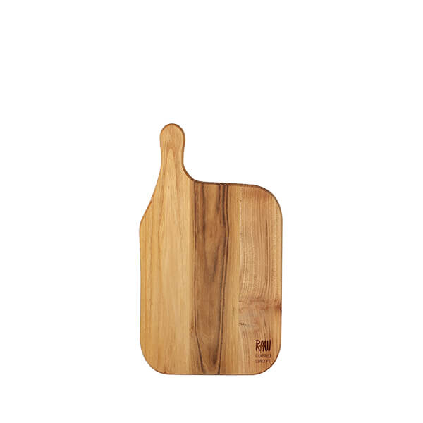 RAW Teak Wood Cutting Boards by Aida – Natural Boards for Prep & Serving