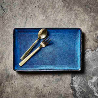 RAW by Aida Midnight Blue Rectangular Plate