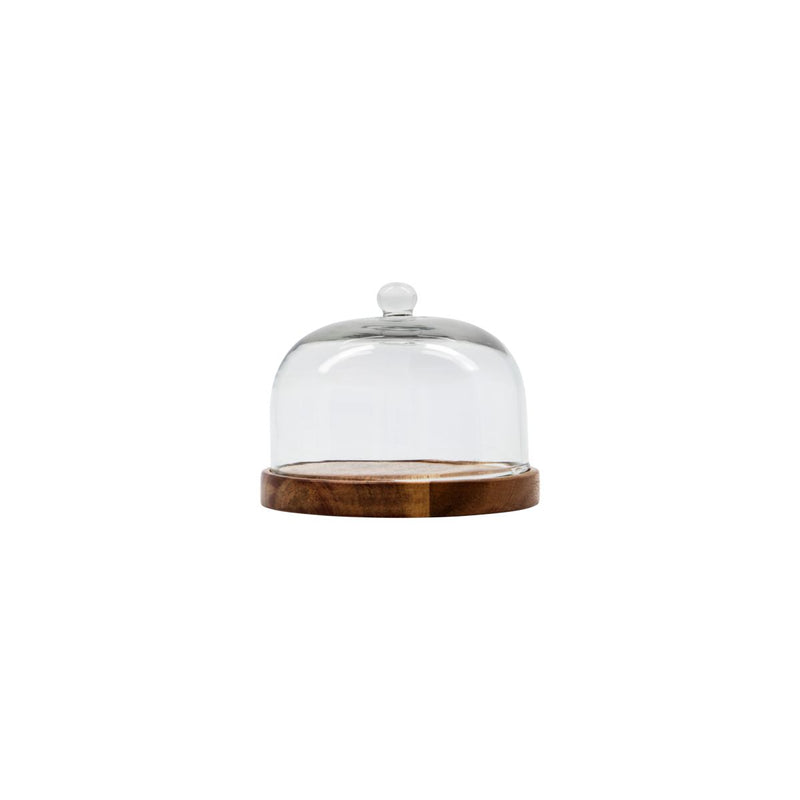 Cheese Bell, Fromage, Wood and Glass