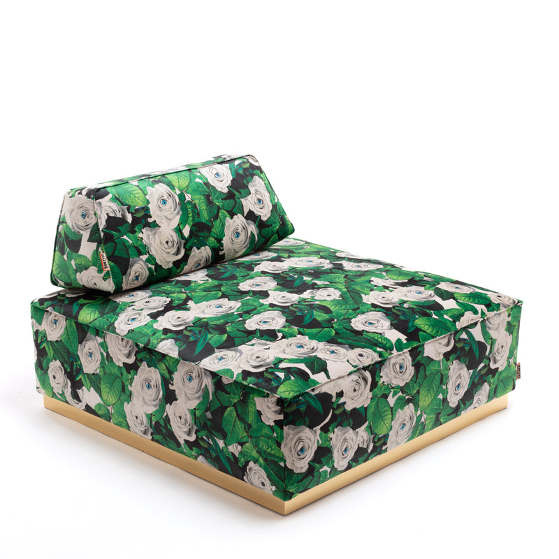 Poufs and Modular Sofa by Seletti and TOILETPAPER Home – Bold Statement Furniture with Golden Base (Multiple Designs) Modular Sofa