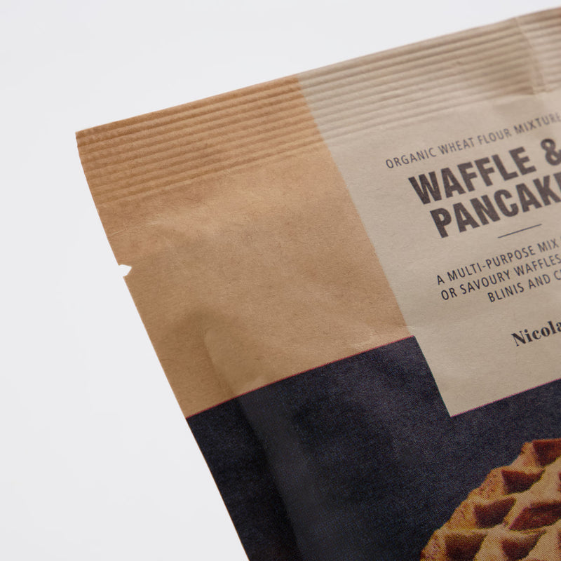 Organic Waffle and Pancake Mix by Nicolas Vahe