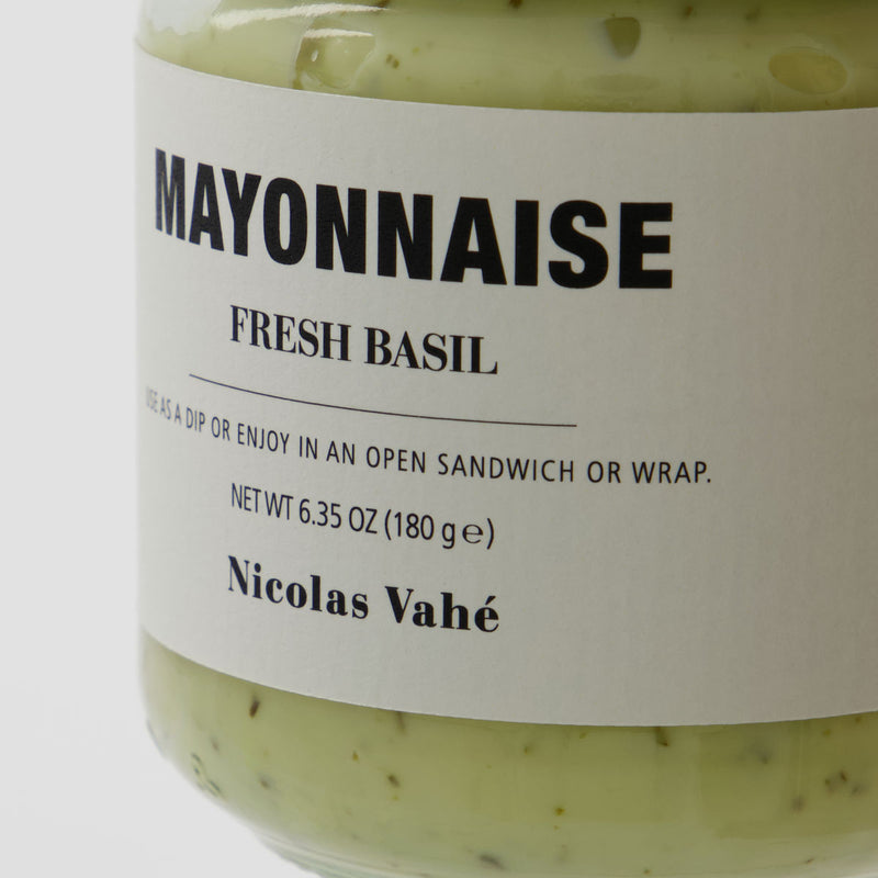 Mayonnaise, Fresh Basil, by Nicolas Vahe