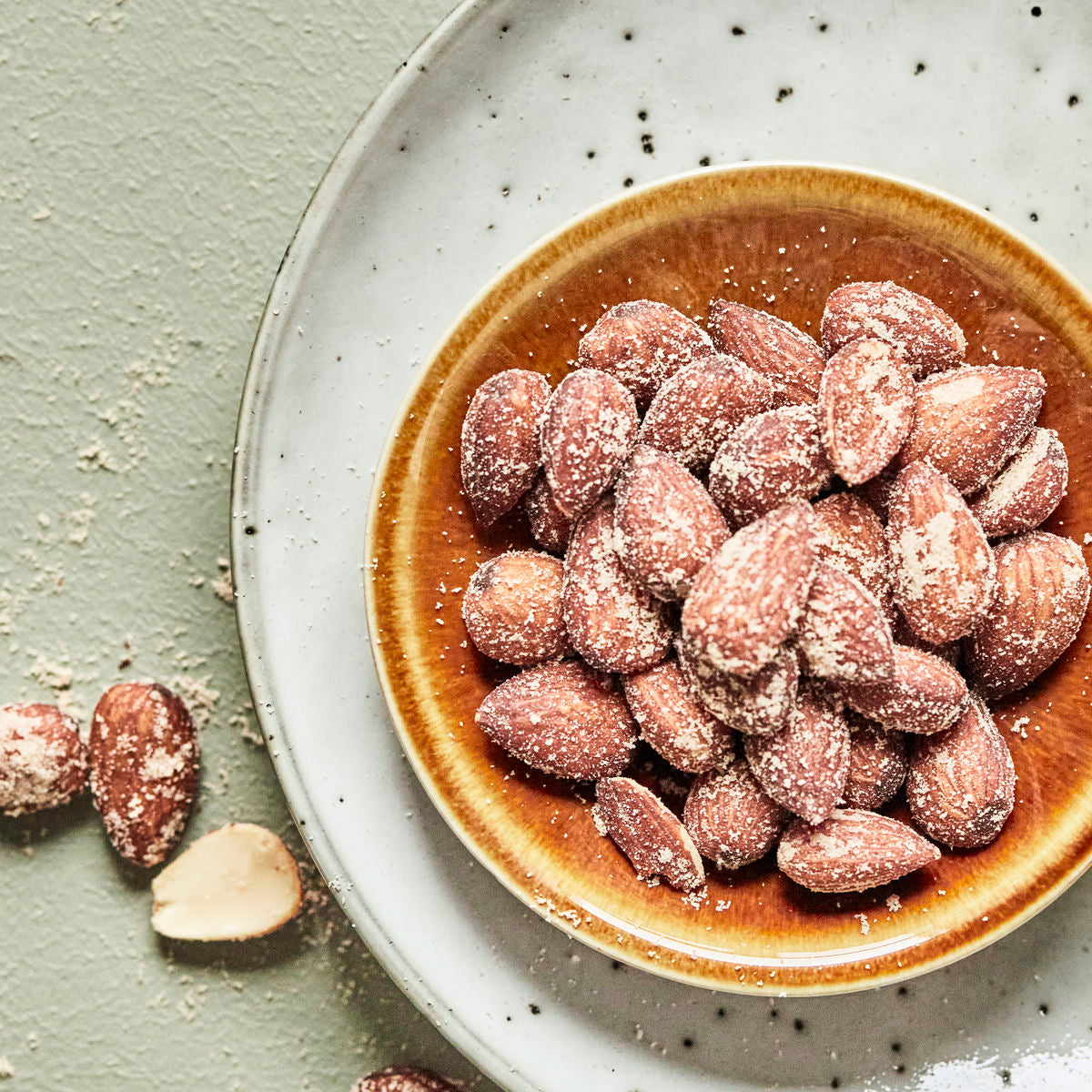 Smoked Almonds, Roasted and Salted by Nicolas Vahe