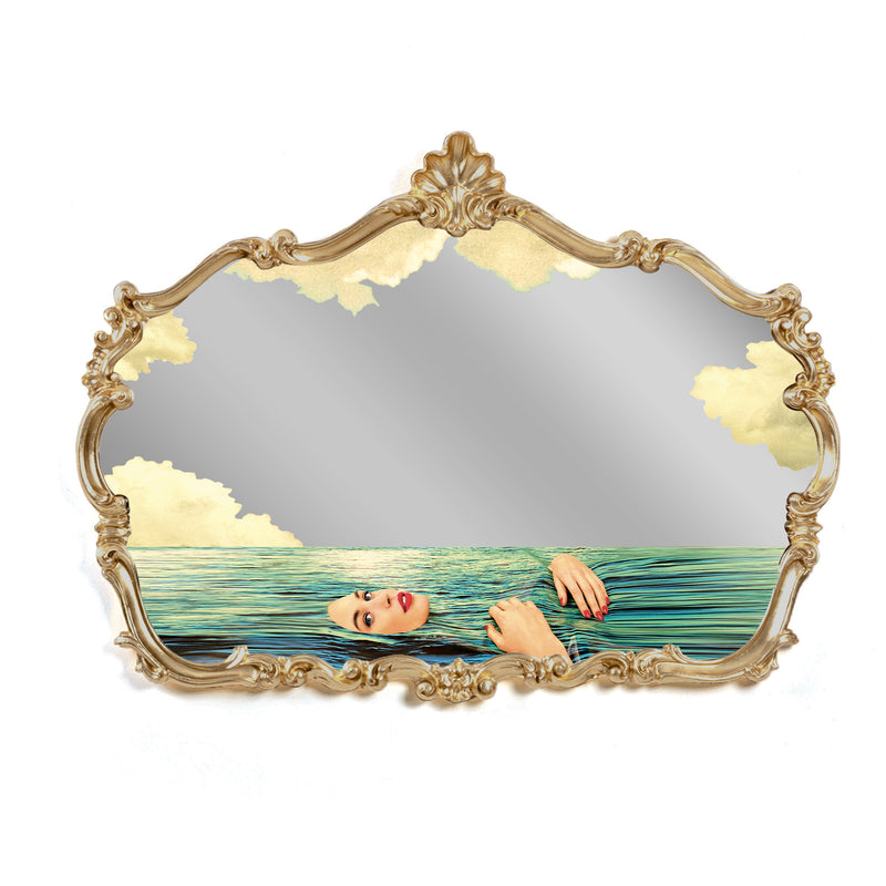 Seletti x TOILETPAPER Baroque Mirrors – Seagirl & Lipstick