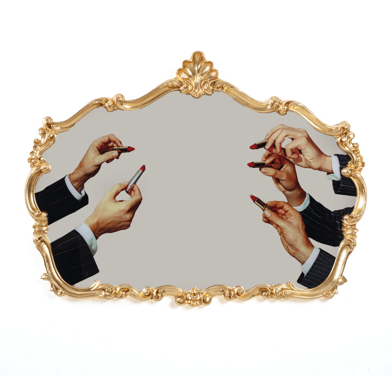 Seletti x TOILETPAPER Baroque Mirrors – Seagirl & Lipstick