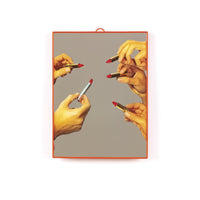 Medium Seletti TOILETPAPER Plastic Mirror - Multiple Designs (22.5 x 29.5 cm)