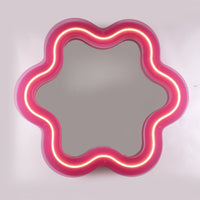 Supercurve Mirrors - Flower & Tiny Flower by Seletti