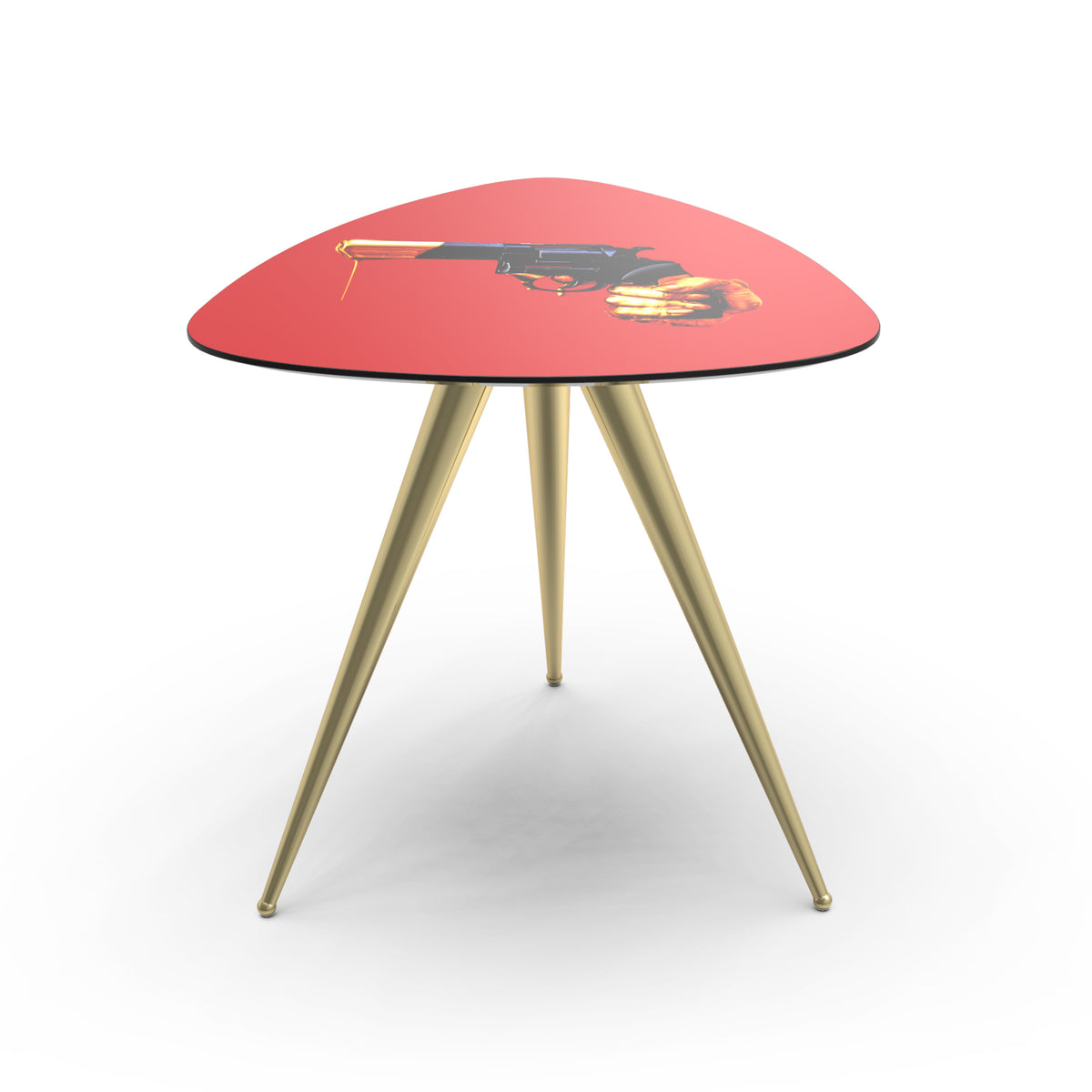 Side Table, Seletti with Toiletpaper Guitar Pick Side Table Collection