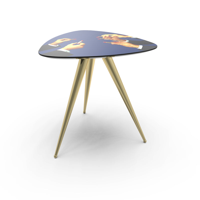 Side Table, Seletti with Toiletpaper Guitar Pick Side Table Collection