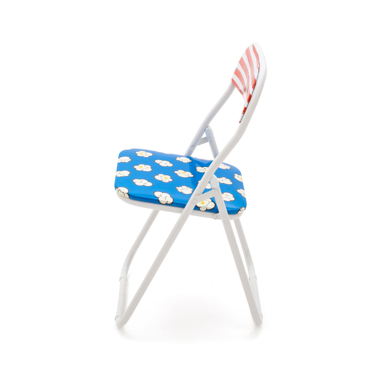 Seletti Folding Chair Collection by Studio Job – Peace, Pop Corn, Egg, Tongue, Flash, Mouth