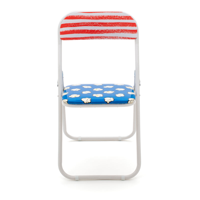 Seletti Folding Chair Collection by Studio Job - Peace, Pop Corn, Egg, Tongue, Flash, Mouth