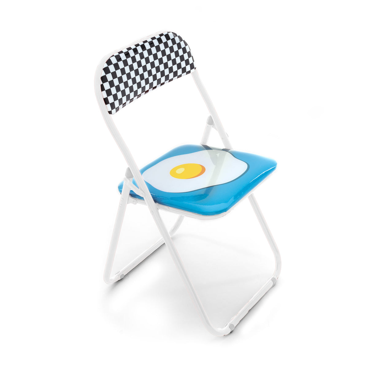 Seletti Folding Chair Collection by Studio Job - Peace, Pop Corn, Egg, Tongue, Flash, Mouth