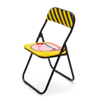 Seletti Folding Chair Collection by Studio Job - Peace, Pop Corn, Egg, Tongue, Flash, Mouth