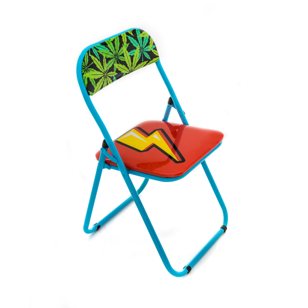 Seletti Folding Chair Collection by Studio Job – Peace, Pop Corn, Egg, Tongue, Flash, Mouth