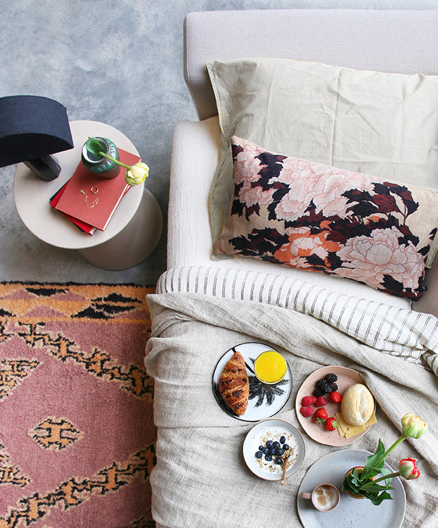 hkliving tokyo floral cushion