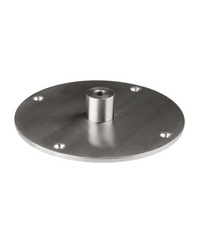 Le Feu Dome Ceiling Mount in Stainless Steel, the flat ceiling plate for the Dome Sky ceiling-hung bioethanol fireplace
