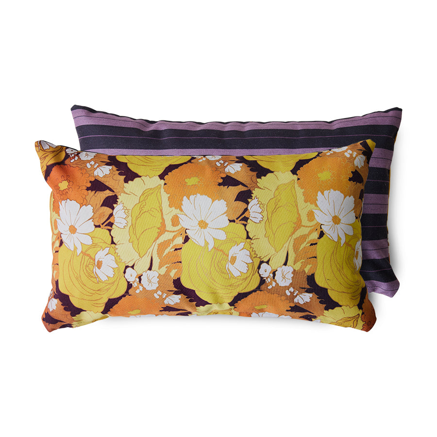 PRINTED CUSHION BLOOM (60X35CM)