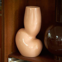 Ceramic Vase Organic Cream M