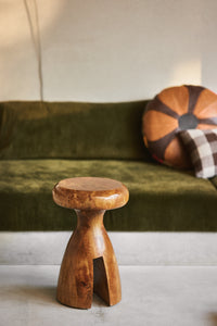 Wooden Stool, Chestnut by hkliving