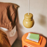 Bulb Pendant Lamp Mustard