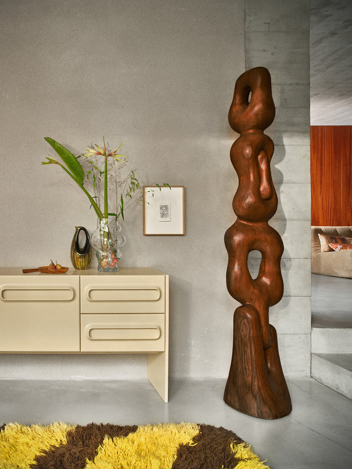 Space Dresser Cream by HKliving - Modern Storage with Retro Flair