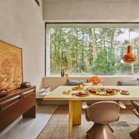 Round Cushion, Marigold, Orange, hkliving