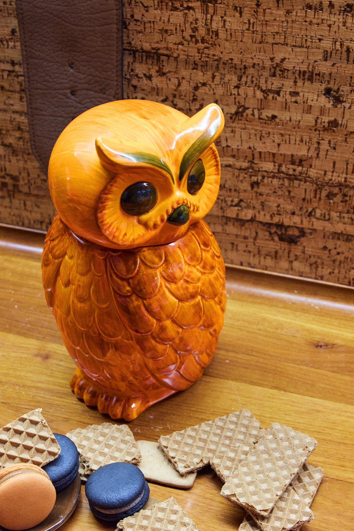 Ceramic Owl Jar, hkliving