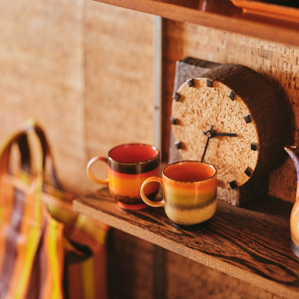 HKliving, 70s Ceramics, Coffee Mugs