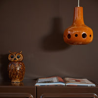 Dangle Pendant Lamp Orange