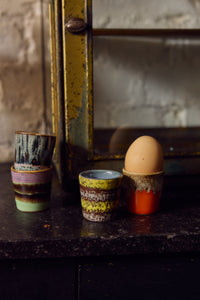 70s Ceramics range styled together including the Bright egg cups