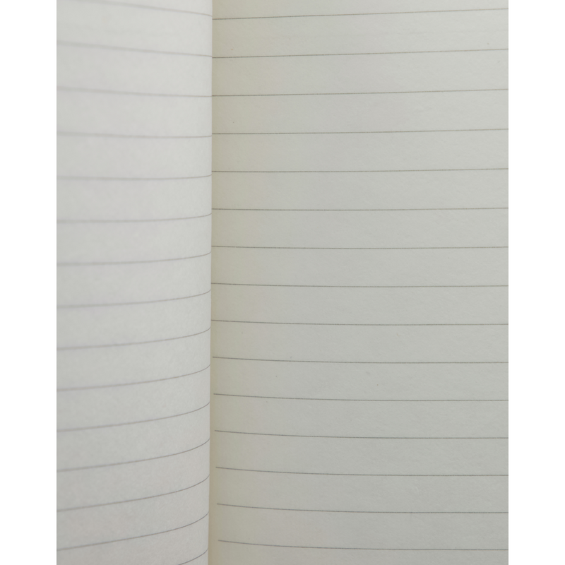 Lined interior pages of House Doctor notebooks