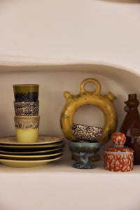 HKLIVING 70s ceramics collection campaign styling featuring the Brew coupe