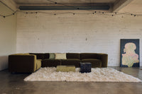 Tiled Side Table in Olives by HKLIVING – lifestyle styling shot
