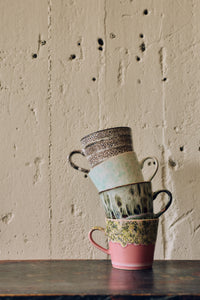 70s Ceramics Cappuccino Mugs in Me-Time by HKLIVING, campaign shot