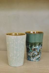 70s Ceramics Tea Mugs in Pond by HKLIVING, campaign shot