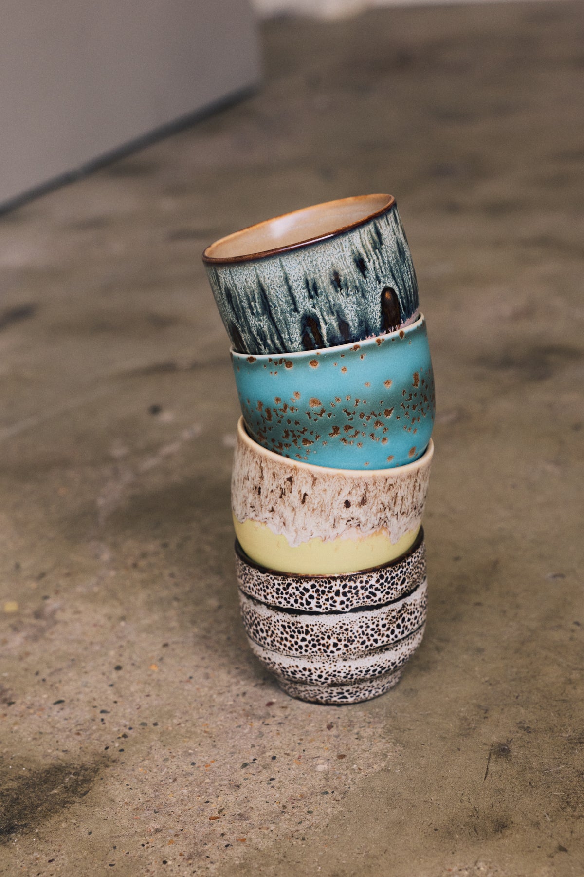 70s Ceramics Café Cup in Brew by HKLIVING, campaign shot