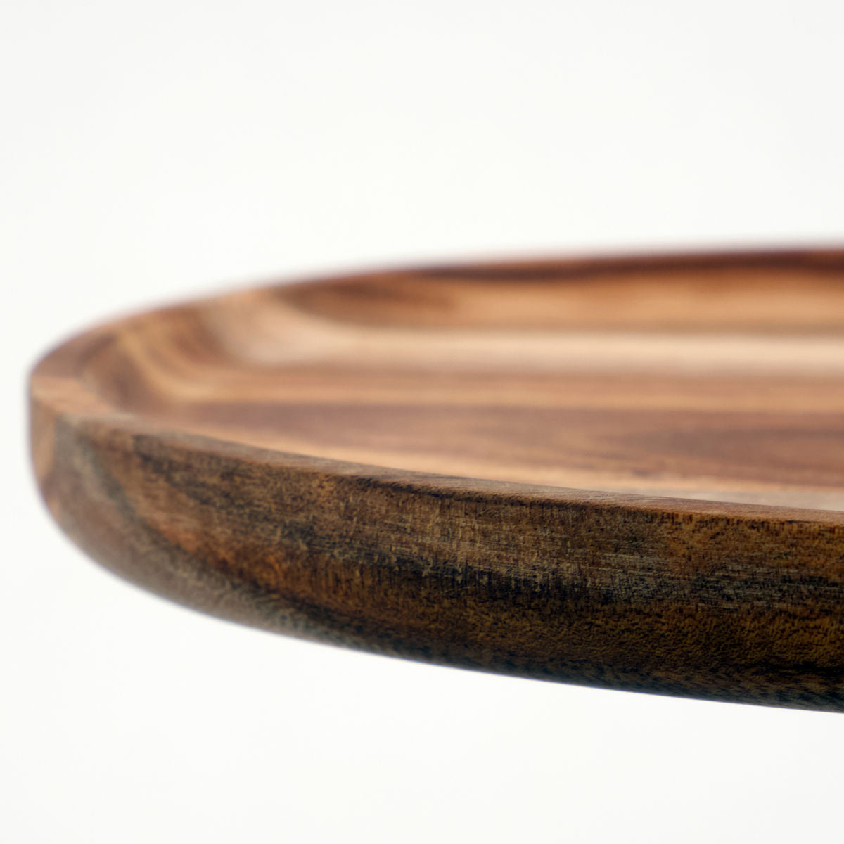 Acacia Wood Oblong Tray, Natural, Woon by Houise Doctor