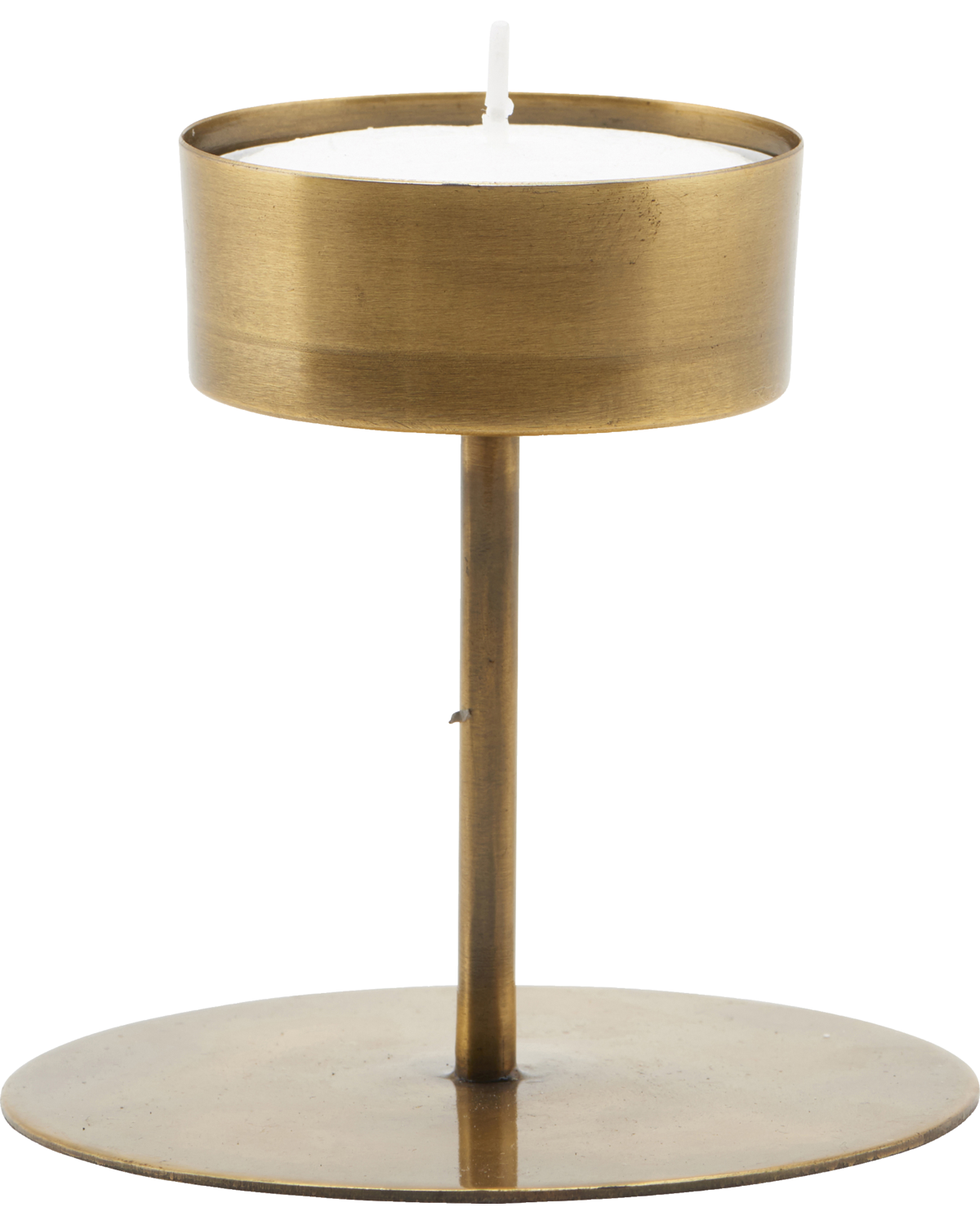 Antique Brass Candle Stand, Anit by House Doctor