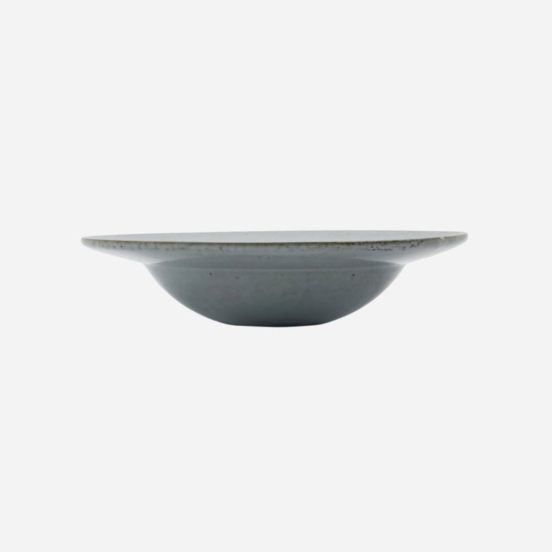 Pasta Plate Rustic Grey/Blue